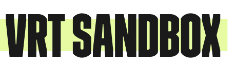 VRT Sandbox