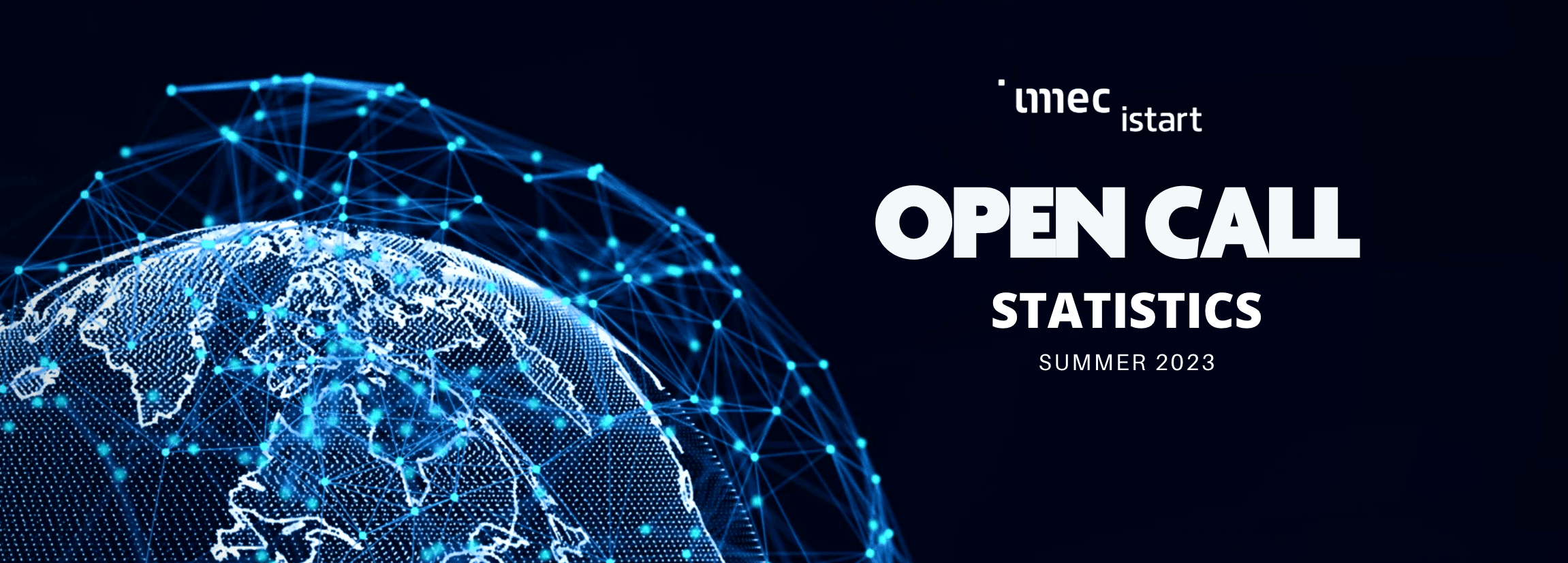 imec.istart Summer 2023 Open Call Statistics